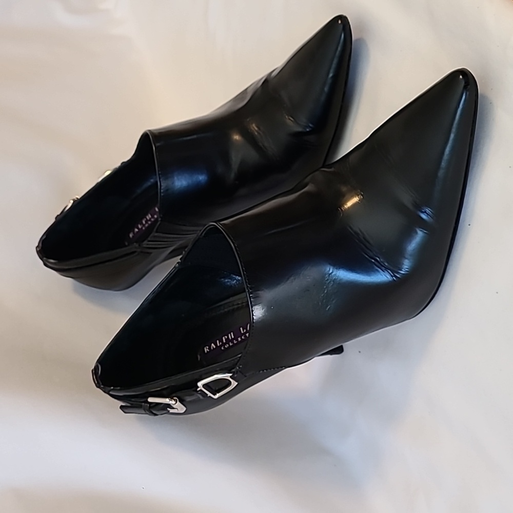 Ralph Lauren Collection Yanni Spazzolato Bootie 7.5